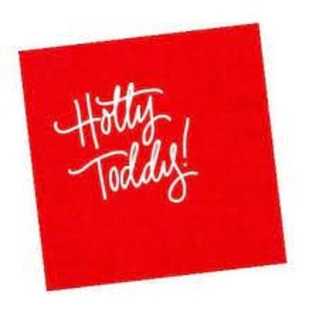 Hotty Toddy! Red napkins