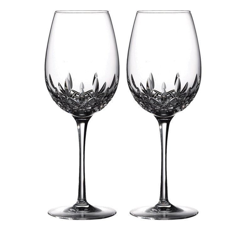 Waterford Lismore Essence Goblet 19 oz Pair