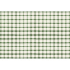 Hester & Cook Dark Green Painted Check Placemat