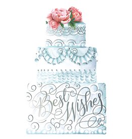 Hester & Cook Hester & Cook Best Wishes Cake Grand Flat Note