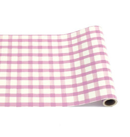 Hester & Cook Lilac Painted Check Runner