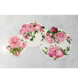 Hester & Cook Peony Serving Papers