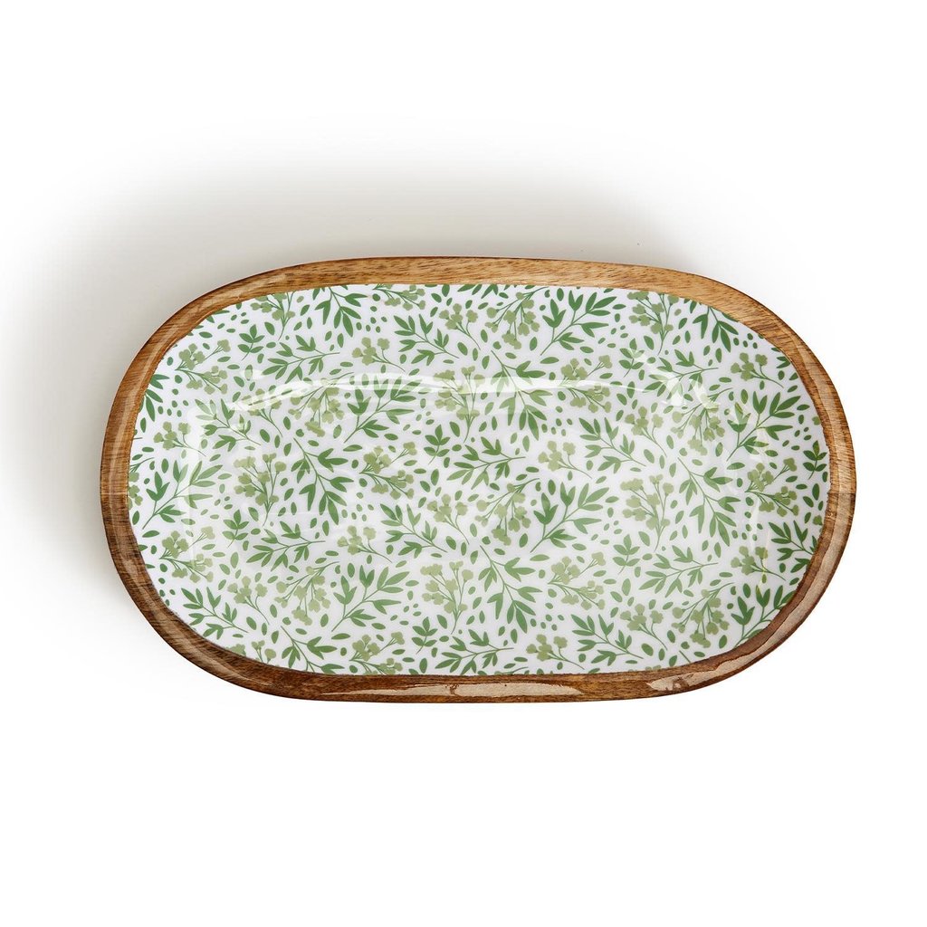 Countryside Wood Oval Platter