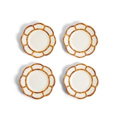 Bamboo Touch Accent Plate-Set/4