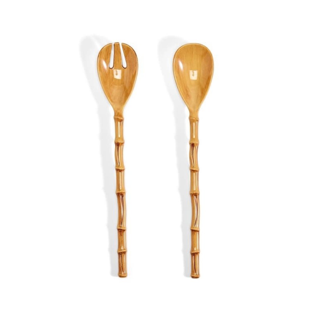 Bamboo Touch accent Salad Servers, S/2