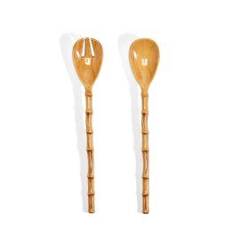 Bamboo Touch accent Salad Servers, S/2