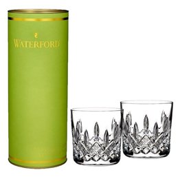 Waterford Giftology Tumbler Lismore Pair, 9 oz