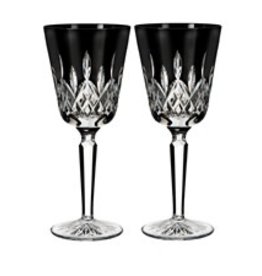 Waterford Lismore Tall Tall Goblet Black, Set of 2