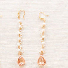 Angel Oak Earrings - Rose