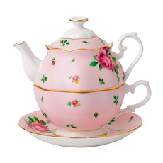 Wedgwood New Country Roses Pink Vintage Tea for One