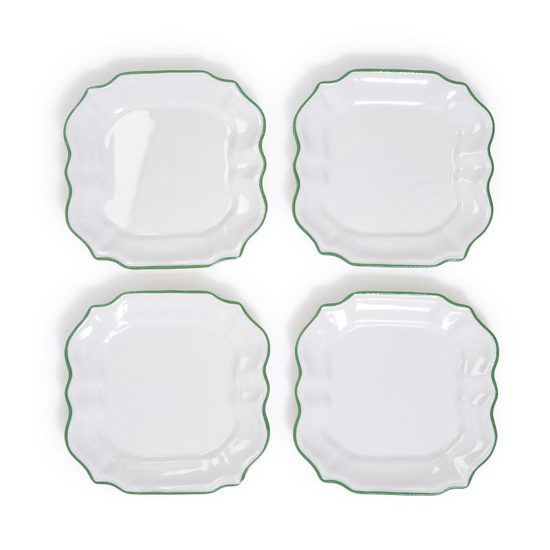 Garden Soiree S/4 Salad/ Dessert Plates