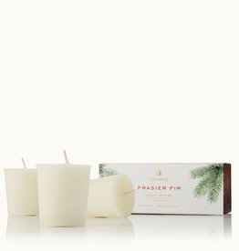 Thymes Frasier Fir Votive Candle Set