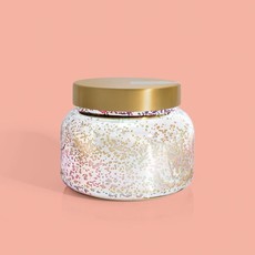 capri BLUE Volcano Mercury Iridescent Candle Jar