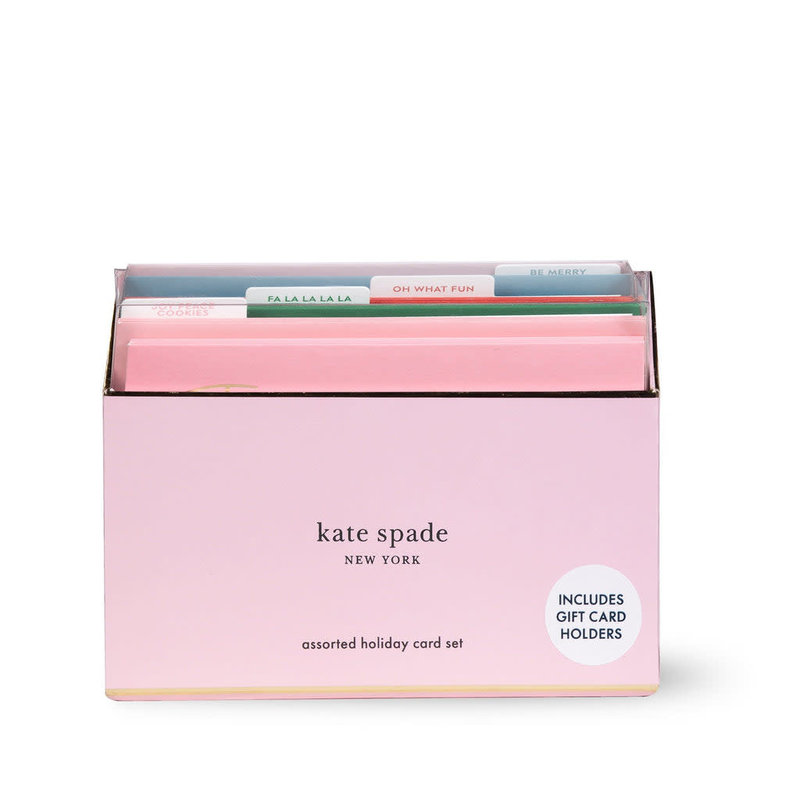 Kate Spade Asst Holiday Card Set