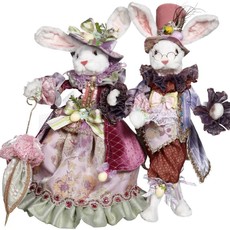 Mark Roberts Mr & Mrs Easter Rabbit Medium 22" set of 2