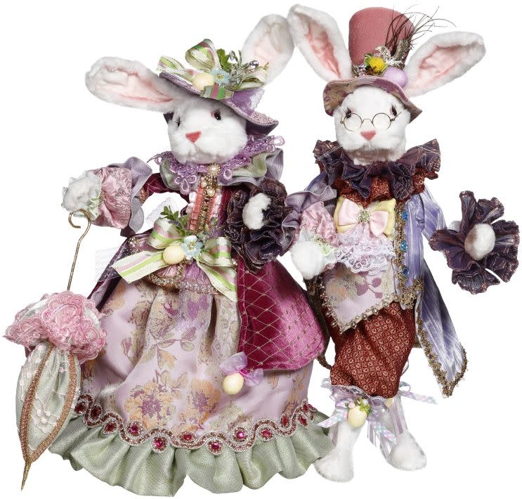 Mr & Mrs Easter Rabbit Medium 22