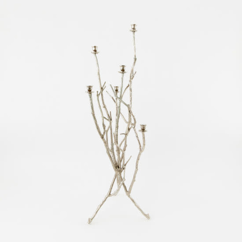 Twig Candelabra, Aluminum 43.5"