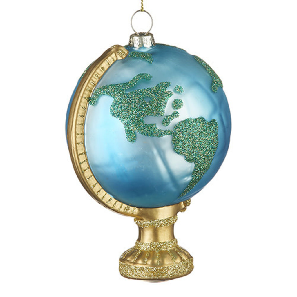 5" Globe Ornament