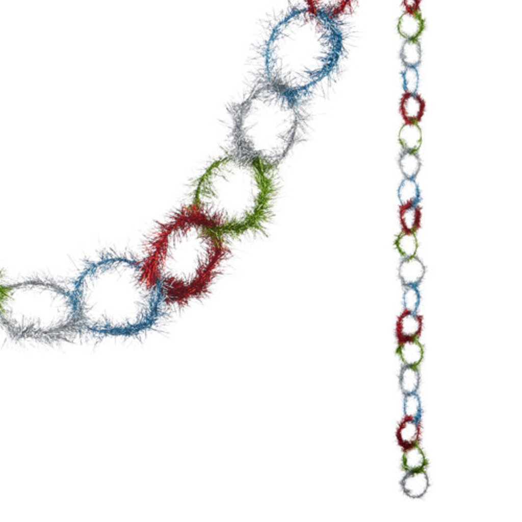 6" Tinsel Chain Garland Avondale Gift Boutique