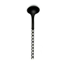 Mackenzie-Childs Courtly Check Ladle-Black