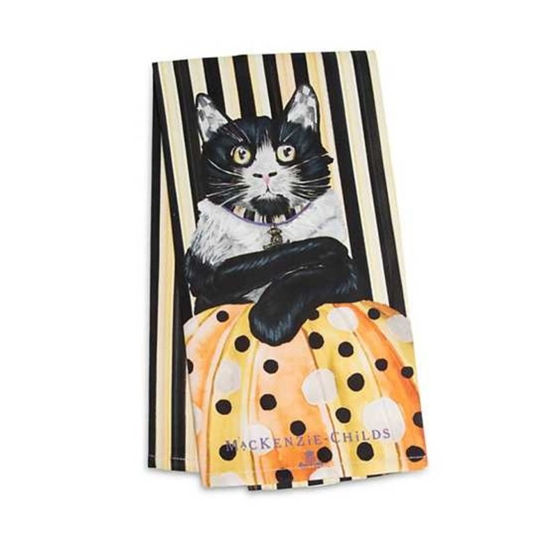 Mackenzie-Childs Alley Cat Dish Towels