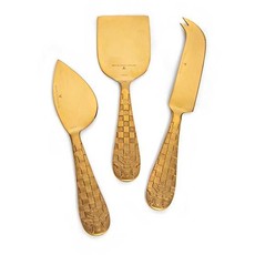 Mackenzie-Childs Queen Bee Cheese Knives - Set of 3