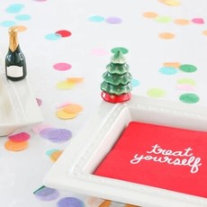 nora fleming o tannenbaum (christmas tree)  mini