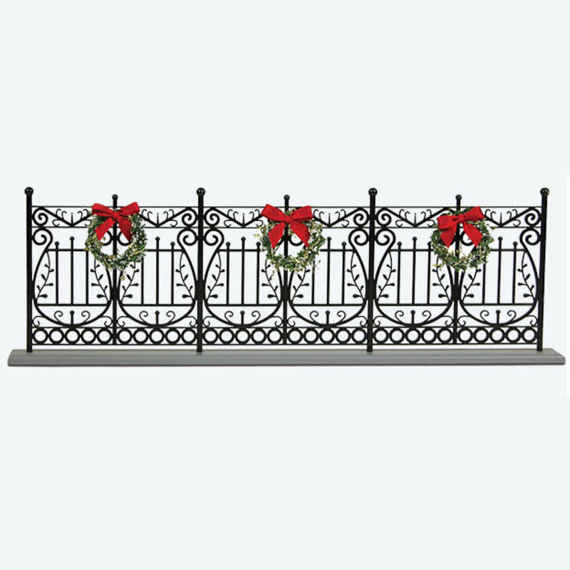 Byers Choice Wrought Iron Fence