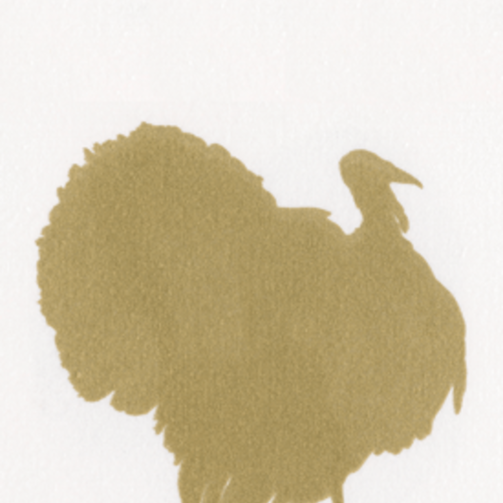Caspari Turkey Fan Paper Guest Towels