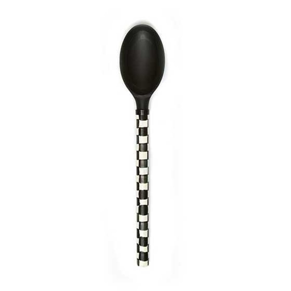 Mackenzie-Childs Courtly Check Spoon-Black