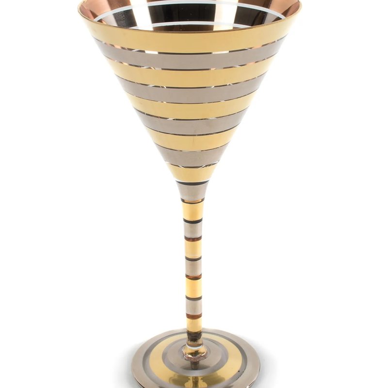Mackenzie-Childs Golden Hour Martini Glass