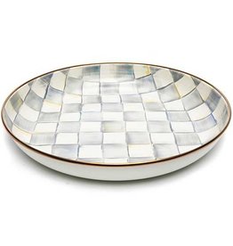 Mackenzie-Childs Sterling Check Abundant Bowl