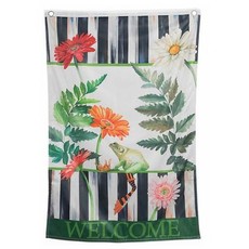 Mackenzie-Childs Welcome Frog Flag