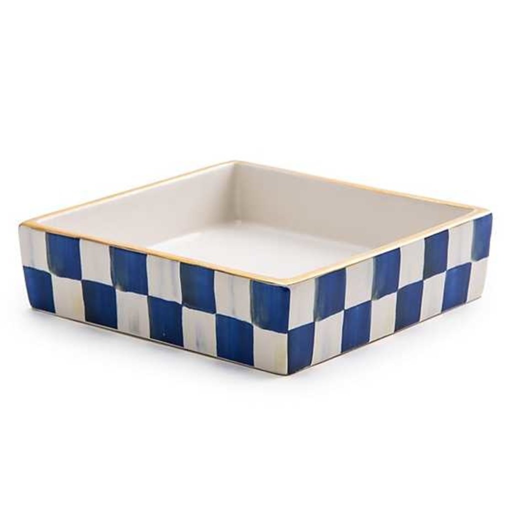 Mackenzie-Childs Royal Check Cocktail Napkin Holder