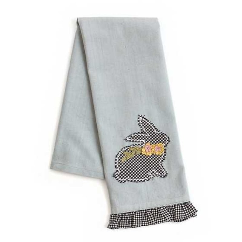 Mackenzie-Childs Gingham Bunny Dish Towel