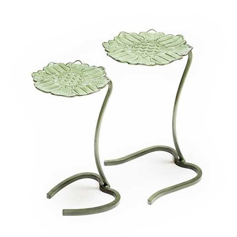 Mackenzie-Childs Avant Garden Outdoor Nesting Tables - set of 2