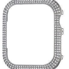 Swarovski Sparkling case compatible with Apple Watch® 42 mm, Silver-tone