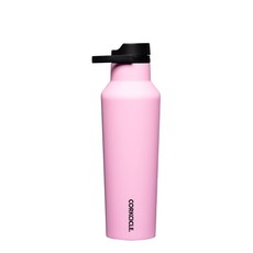 Corkcicle 20 Ounce Sun Soaked Pink  Sport Canteen