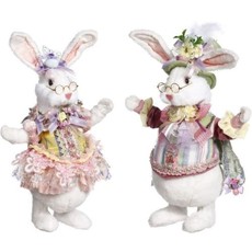 Mark Roberts M&M Fluffy Rabbit (pair)