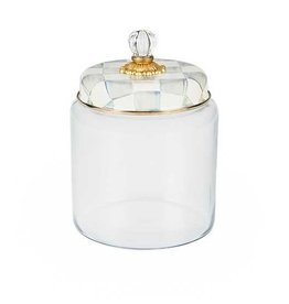 Mackenzie-Childs Sterling Check Kitchen Canister-Large