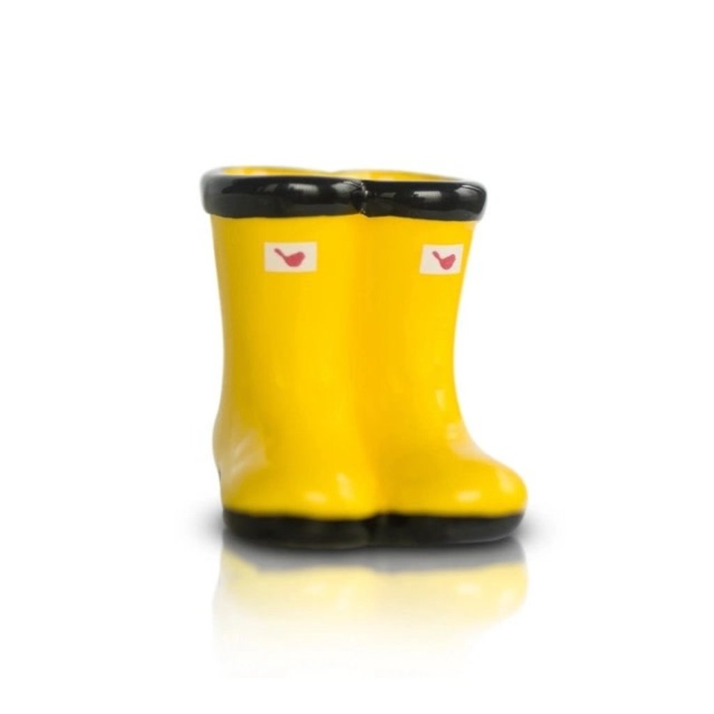 nora fleming St Jude Jumpin Puddles mini , yellow RETIRED