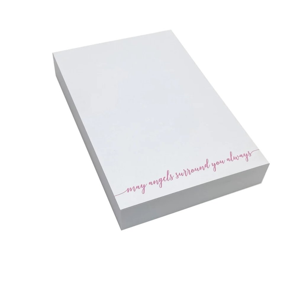 Anne Neilson May Angels Surround You Always Notepad