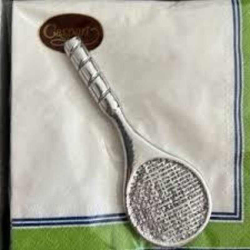 Mariposa Tennis Racket Napkin Weight