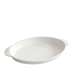 nora fleming oval baker, pinstripes