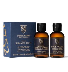 Caswell-Massey Heritage All in One Body Wash + Face Wash Travel Duo