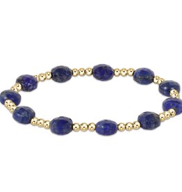 ENewton Design Admire Gold 3mm Bead Bracelet-Lapis