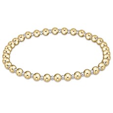 ENewton Design Classic Grateful 4mm Bracelet-Mixed Metal