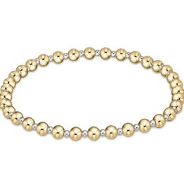 ENewton Design Classic Grateful 4mm Bracelet-Mixed Metal