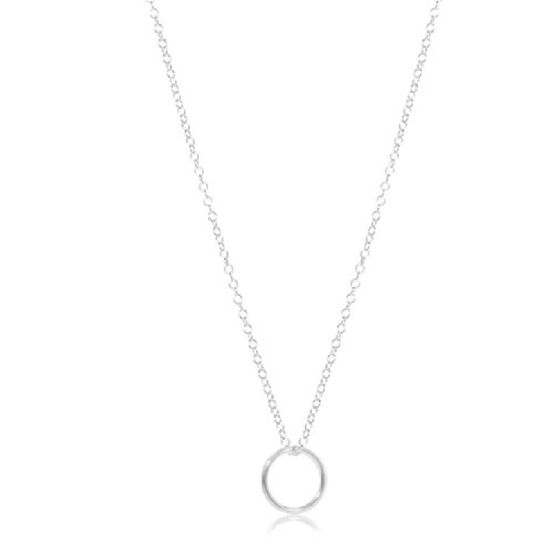 ENewton Design 16" Necklace Sterling - Halo Charm