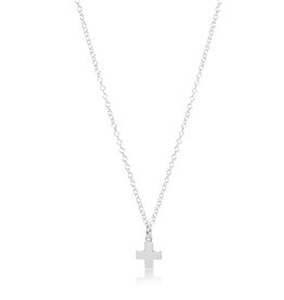 ENewton Design 16" Necklace Sterling Signature Cross Small
